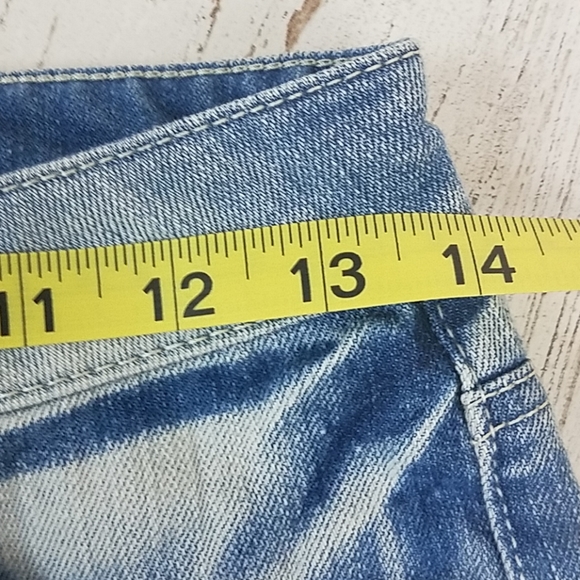 Mossimo High Rise Lace Jean Shorts - Picture 6 of 8